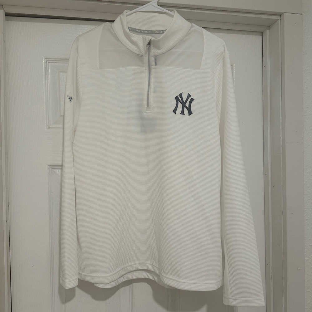 Women’s New York Yankees Quarter-zip Pullover